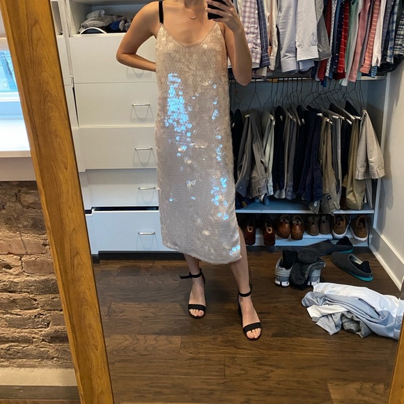 Zara Sequin Slipdress - Picture 4 of 4